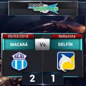 Macará derrotó a Delfín SC en el Bellavista de Ambato