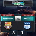 (VIDEO) Barcelona se llevó el Clásico ante Emelec y lidera el campeonato