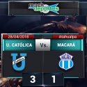 (VIDEO) Universidad Católica se impuso en el Atahualpa a Macará