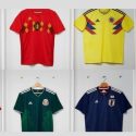(FOTOS) Las camisetas de las selecciones para la Copa del Mundo 2018