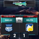 (VIDEO) Emelec derrotó a Delfín en la despedida de Alfredo Arias en el campeonato