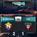 (VIDEO) El Nacional salió victorioso del Atahualpa ante Liga de Quito