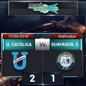 (VIDEO) Universidad Católica derrotó en el Atahualpa a Guayaquil City