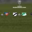 Los partidos de la jornada de hoy por Copa Sudamericana