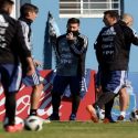 (TUIT) Lionel Messi se sumó a los entrenamientos de la Albiceleste