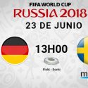 ¡PREVIA!  Los alemanes buscarán su recuperación ante Suecia para asentarse una clasificación