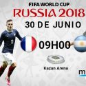 ¡PREVIA! Los octavos de final arrancan con un partidazo en Kazán, Francia vs Argentina