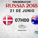 ¡PREVIA! Por el Grupo C, la selección de Dinamarca enfrentará a su similar de Australia