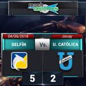 (VIDEO) Delfín goleó sin problemas a Universidad Católica