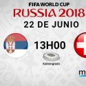 ¡PREVIA!  Serbia y Suiza se miden en la segunda fecha del Grupo E