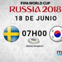 ¡PREVIA! Por el grupo F se miden Suecia y la República de Corea