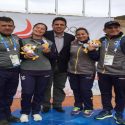 (FOTO) Las ecuatorianas Diana Durango y Marina Pérez ganaron en tiro deportivo