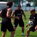(TUIT) La selección de Uruguay entrena pensando en Portugal