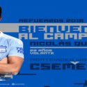 (TUIT) Emelec anunció a Nicolás Queiroz como su nuevo refuerzo
