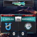 (VIDEO) Universidad Católica no pudo con Guayaquil City y terminaron empatando en el Atahualpa