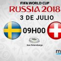 ¡PREVIA! Suecia y Suiza aspiran a ser cuartofinalistas
