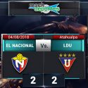 (VIDEO) Emocionante empate en el Atahualpa entre El Nacional y Liga de Quito