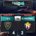 Independiente del Valle, saco una gran remontada ante El Nacional