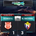 (VIDEO) El Nacional rompió la mala racha ante Técnico Universitario