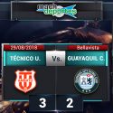 (VIDEO) Técnico Universitario obtuvo un triunfo de local ante Guayaquil City