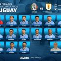 (TUIT) Lista de convocados de Uruguay para amistoso ante México