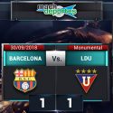 (VIDEO) Liga de Quito se llevó un empate de su visita a Barcelona