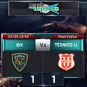 (VIDEO) Técnico Universitario se llevó un empate de su visita a Independiente