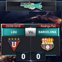 (VIDEO) Empate sin goles en el Rodrigo Paz entre Liga de Quito y Barcelona