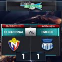 (VIDEO) El Nacional y Emelec solo pudieron empatar en el Atahualpa