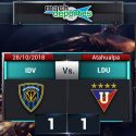 (VIDEO) Empate entre Independiente y Liga de Quito en el Atahualpa