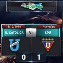(VIDEO) Liga de Quito derrotó en el Atahualpa a Universidad Católica y se mantiene en la pelea