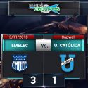 (VIDEO) Emelec venció a Universidad Católica y se mantiene en la pelea por la punta