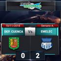 (VIDEO) Victoria de Emelec como visitante ante Deportivo Cuenca