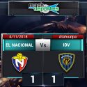 (VIDEO) El Nacional rescató un empate de local ante Independiente
