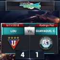 (VIDEO) Liga de Quito goleó a Guayaquil City y se mantiene en la pugna de la etapa