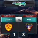 (VIDEO) Triunfo de visitante de Liga sobre Aucas y mantiene la esperanza de pelear la Etapa