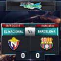 Empate entre El Nacional y Barcelona en el Olímpico Atahualpa