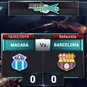Macará y Barcelona no pasaron del empate en el Bellavista