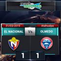 (VIDEO) El Nacional y Olmedo solo pudieron empatar en el Atahualpa
