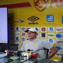 El DT Eduardo Favaro de Aucas: «La suerte es parte del juego y ya nos tenía que tocar”.