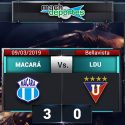 (VIDEO) Goleada de Macará sobre Liga de Quito en el Bellavista
