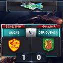 (VIDEO) Triunfo de Aucas para quitarle el invicto de Deportivo Cuenca