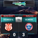 (VIDEO) Goleada de Olmedo en su visita a Técnico Universitario