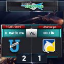 (VIDEO) Universidad Católica venció a Delfín en el Olímpico Atahualpa