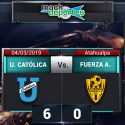 (VIDEO) Goleada de Universidad Católica sobre Fuerza Amarilla en el Atahualpa