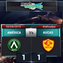 (VIDEO) Aucas rescató un empate de su visita a América en el Olímpico Atahualpa