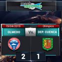 (VIDEO) Olmedo se impuso en el Olímpico de Riobamba a deportivo Cuenca