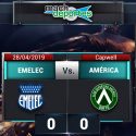 Emelec no pudo de local en el Capwell en su aniversario N° 90 ante América