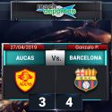 (VIDEO) Triunfo de Barcelona en su visita a Aucas en emocionante compromiso