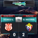 (VIDEO) El Nacional se lleva una buena victoria de su visita a Técnico Universitario